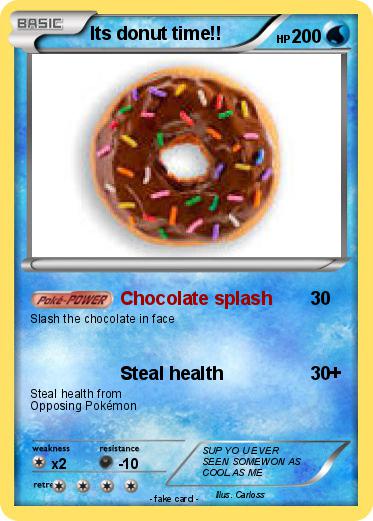 Pokemon Its donut time!!