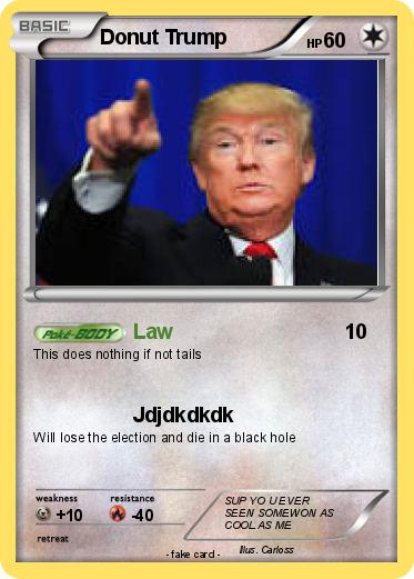 Pokemon Donut Trump