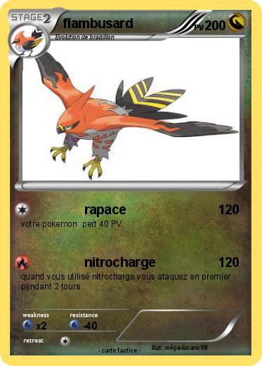 Pokemon flambusard
