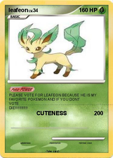 Pokemon leafeon