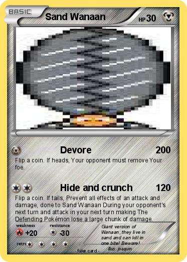 Pokemon Sand Wanaan