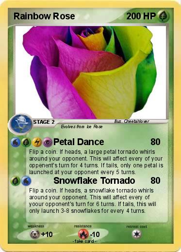Pokemon Rainbow Rose