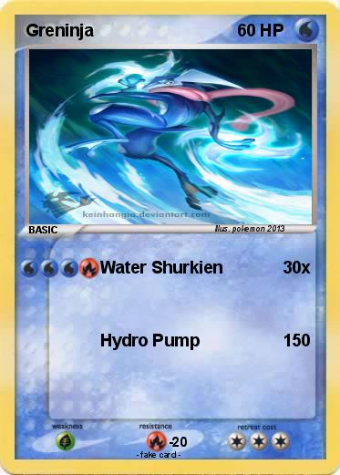 Pokemon Greninja