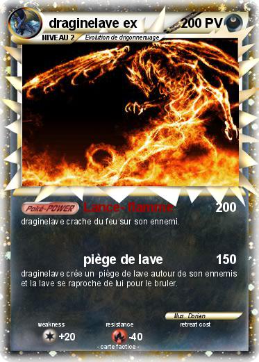 Pokemon draginelave ex