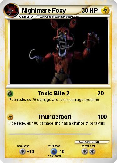Pokemon Nightmare Foxy