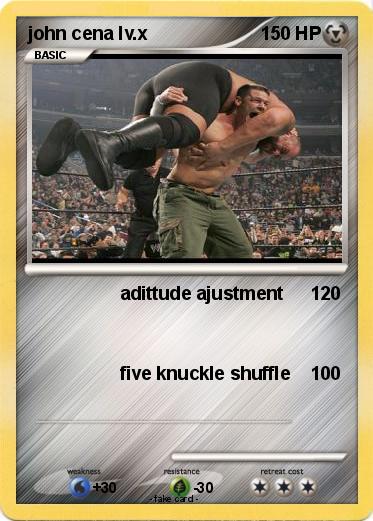 Pokemon john cena lv.x
