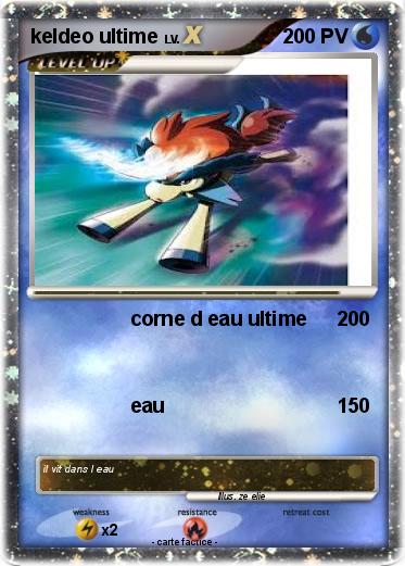 Pokemon keldeo ultime