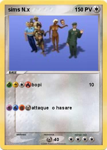Pokemon sims N.x