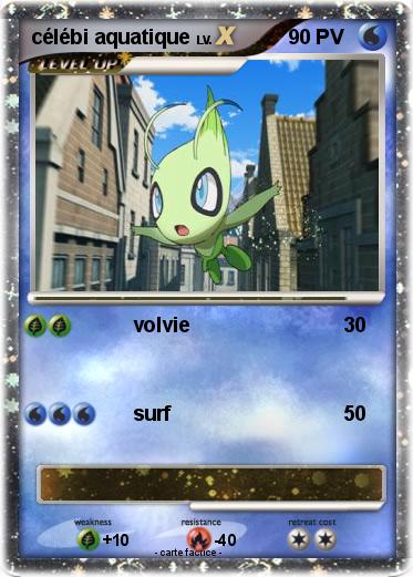 Pokemon célébi aquatique
