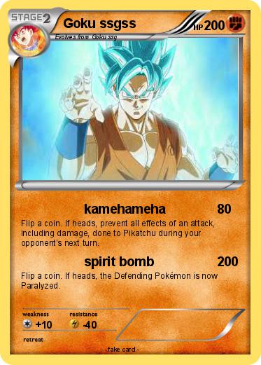 Pokemon Goku ssgss