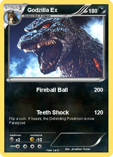 Pokemon Godzilla Ex
