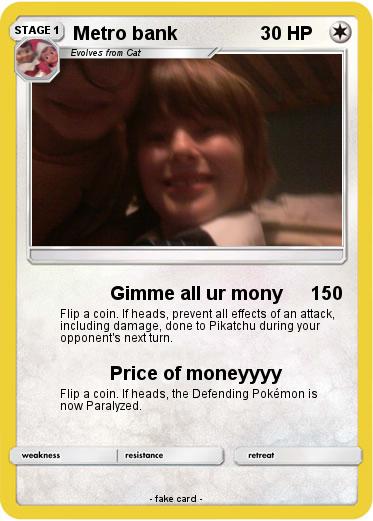 Pokemon Metro bank