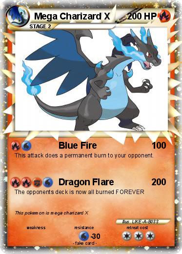 Pokemon Mega Charizard X