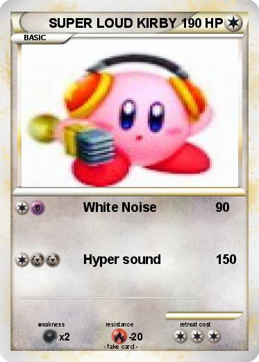 Pokemon SUPER LOUD KIRBY