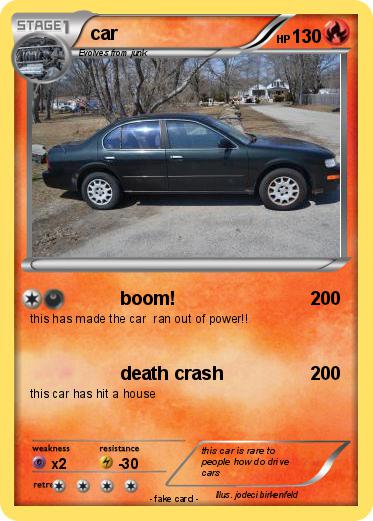 Pokemon car
