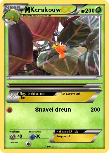 Pokemon Kcrakouw