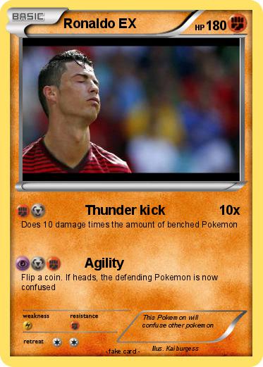 Pokemon Ronaldo EX