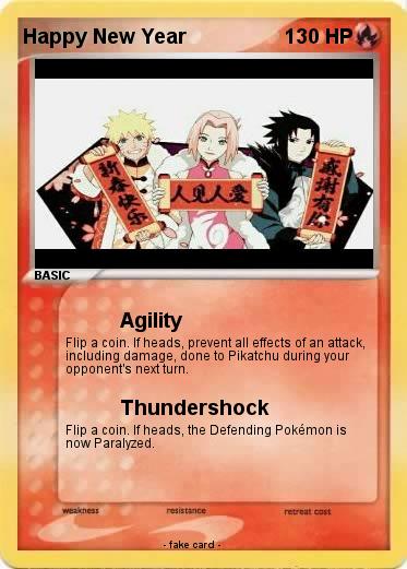 Pokemon Happy New Year