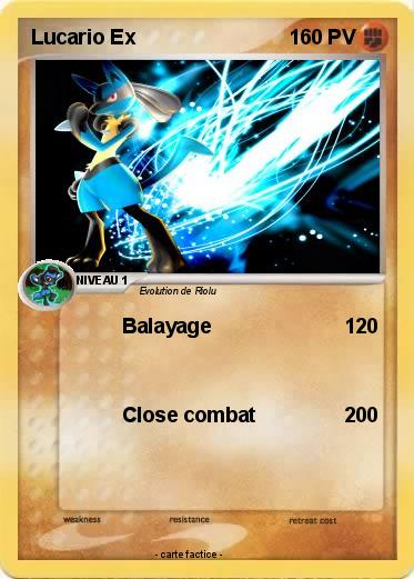 Pokemon Lucario Ex