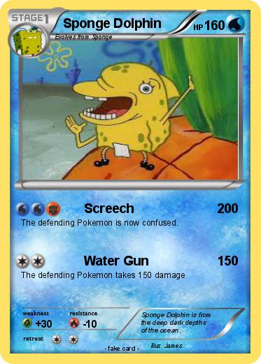 Pokemon Sponge Dolphin