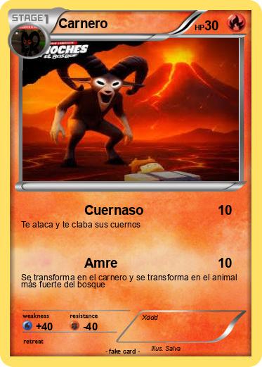 Pokemon Carnero