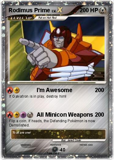 Pokemon Rodimus Prime