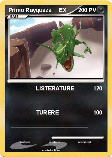 Pokemon Primo Rayquaza     EX