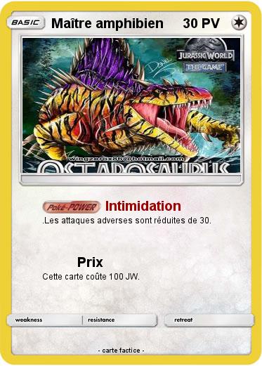Pokemon Maître amphibien