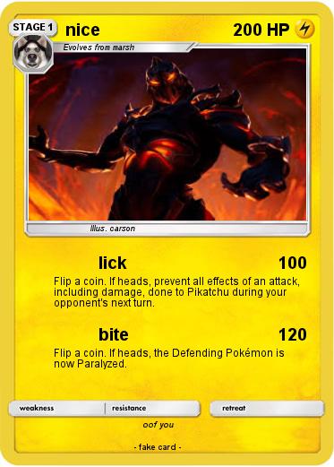 Pokemon nice