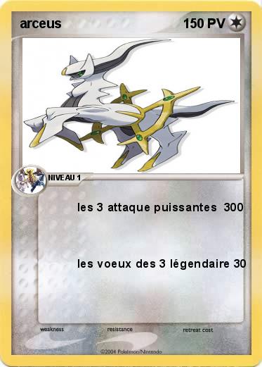 Pokemon arceus