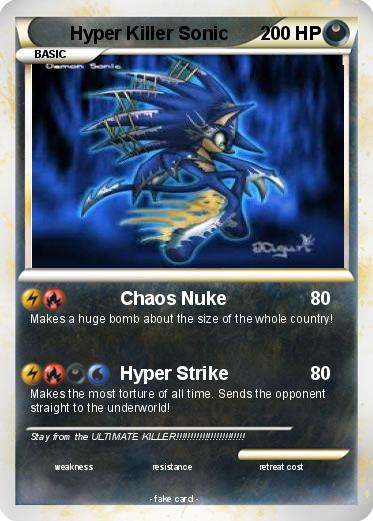 Pokemon Hyper Killer Sonic