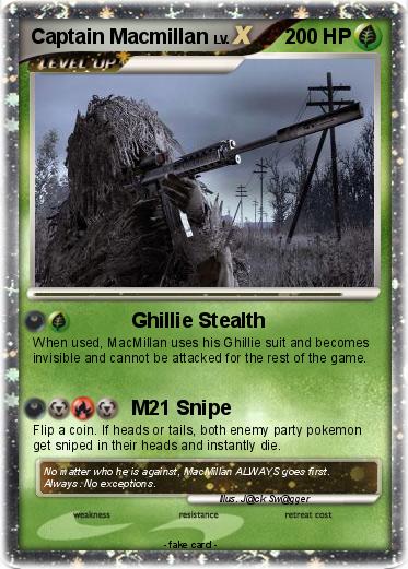 Pokemon Captain Macmillan