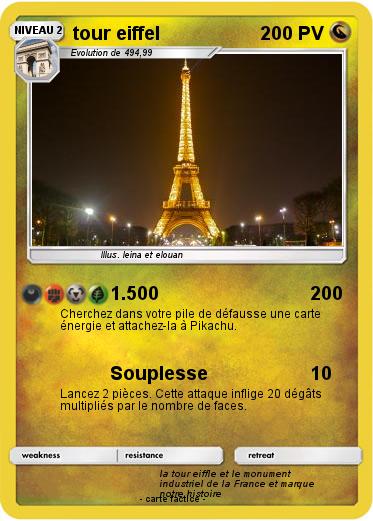 Pokemon tour eiffel