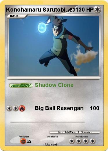 Pokemon Konohamaru Sarutobi