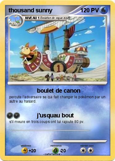 Pokemon thousand sunny