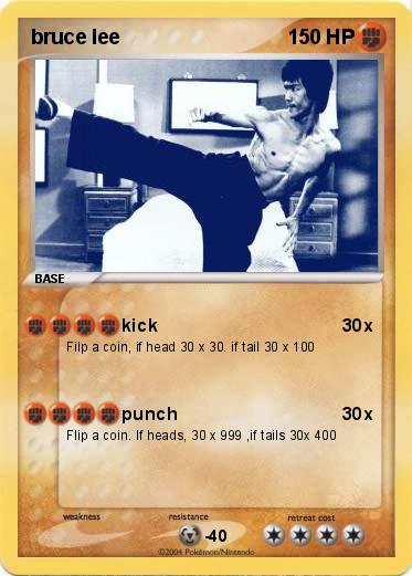 Pokemon bruce lee