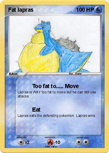 Pokemon Fat lapras
