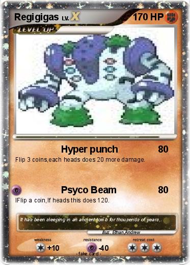 Pokemon Regigigas