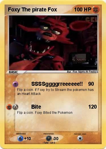 Pokemon Foxy The pirate Fox