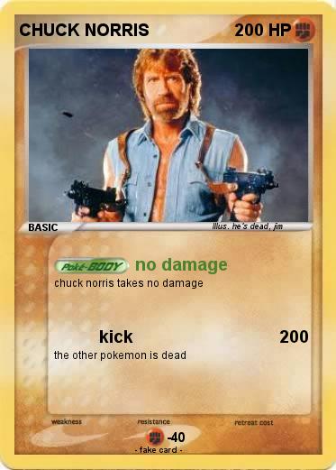 Pokemon CHUCK NORRIS