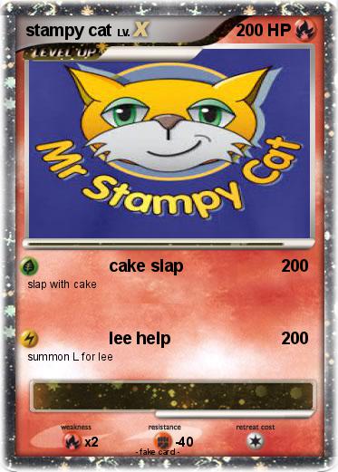 Pokemon stampy cat
