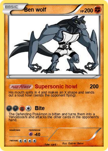 Pokemon Ben wolf