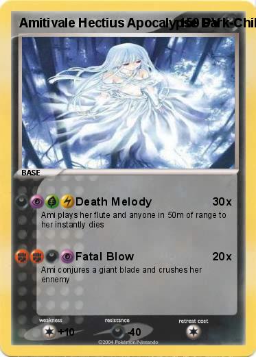 Pokemon Amitivale Hectius Apocalypse Dark-Child