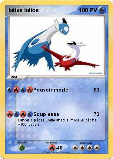 Pokemon latias latios                                                                    