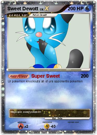 Pokemon Sweet Dewott