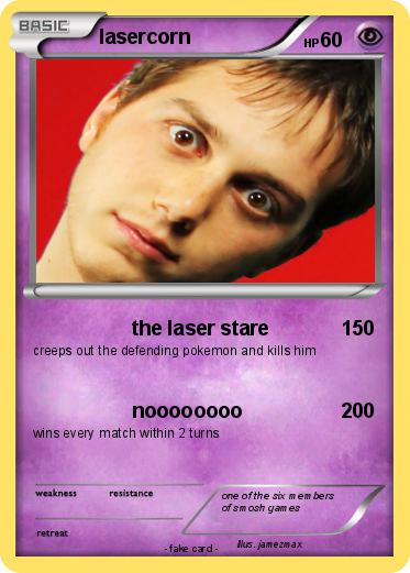 Pokemon lasercorn