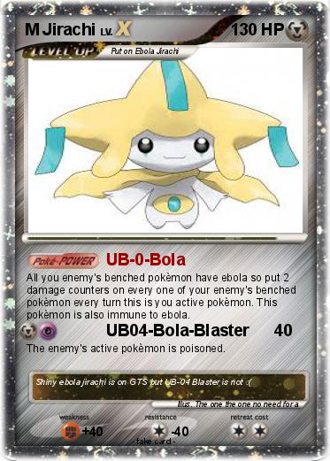 Pokemon M Jirachi