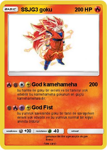 Pokemon SSJG3 goku