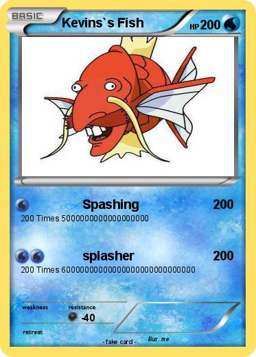 Pokemon Kevins`s Fish