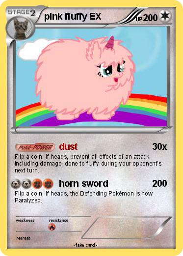Pokemon pink fluffy EX
